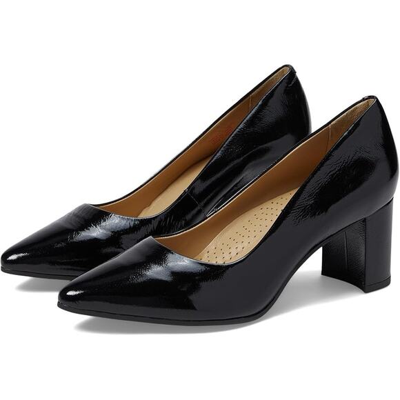 Marc Joseph New York Womens Garrett PL Pumps US 8 Black Patent Leather NIB - Picture 1 of 13